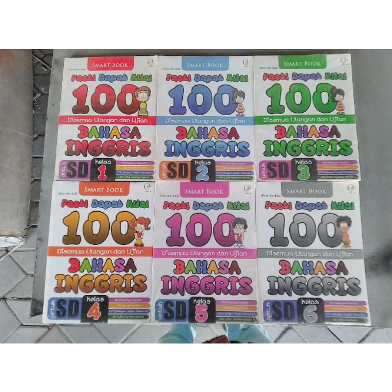 SMART BOOK SOAL-SOAL BAHASA INGGRIS KELAS 1-6 SD