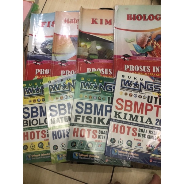 PRELOVED BUKU UTBK WANGSIT DAN INTEN