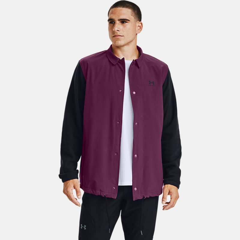 Under Armour Jaket Pria  UA Coaches Jacket