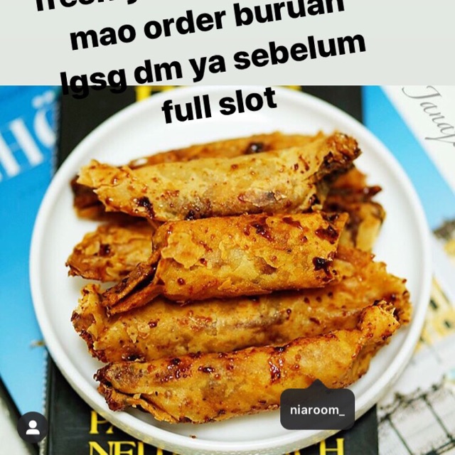 

Piscok nangka kacang ijo