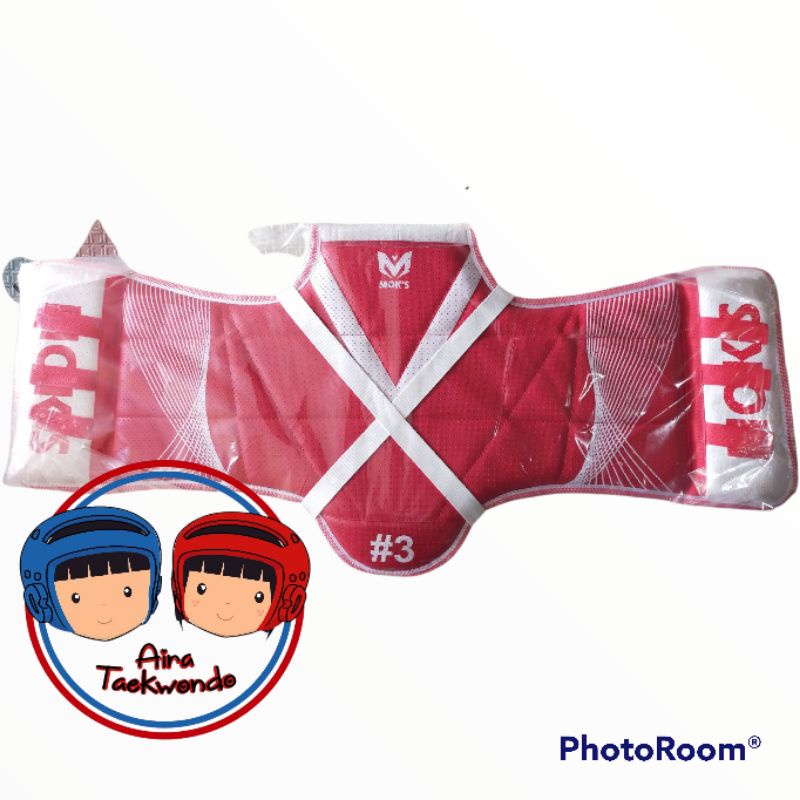 MOKS BODY PROTECTOR CARLO BINTIK TAEKWONDO