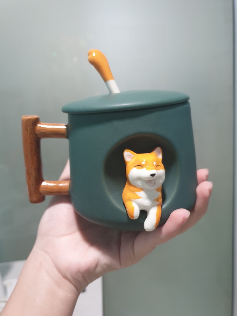 Shiba Mug / Mug Doggy / Mug Anjing / Gelas