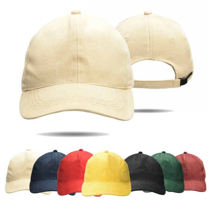 Topi Baseball cap polos rel palstik