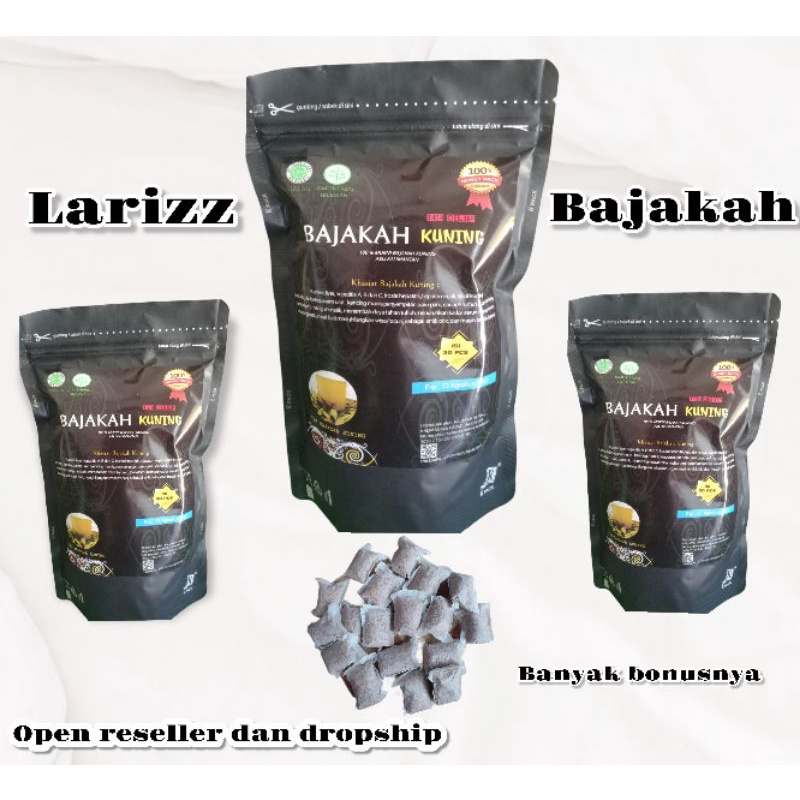

Teh celup akar bajakah kuning pouch kayu original kalimantan