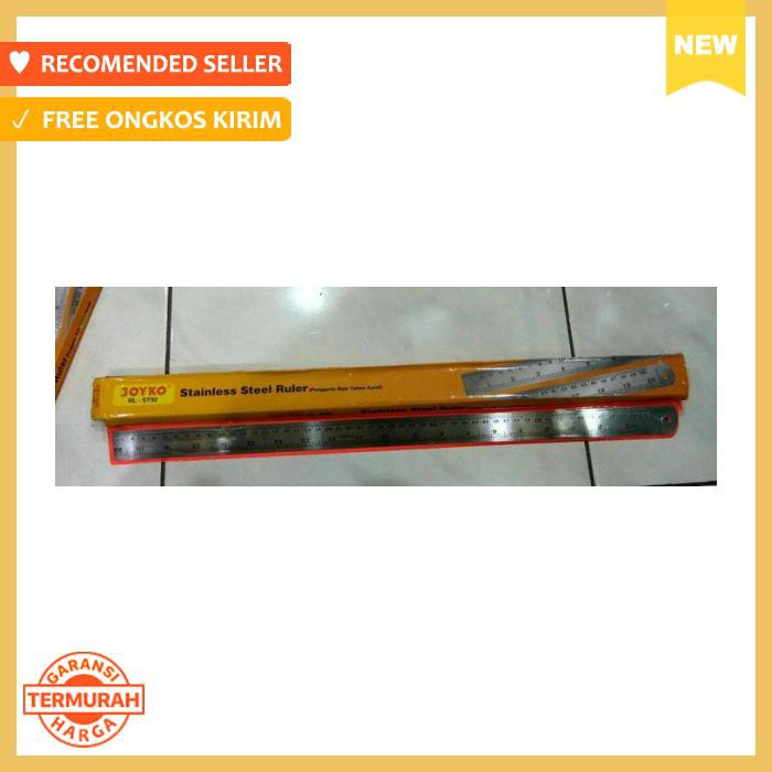 

Penggaris - Besi / Stainless Steel Ruler 50Cm Joyko Rl St50 - Alat Tulis