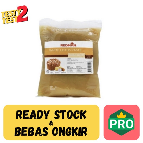 

Produk Terbaik - Redman Premium Mooncake Filling White Lotus Paste 1Kg