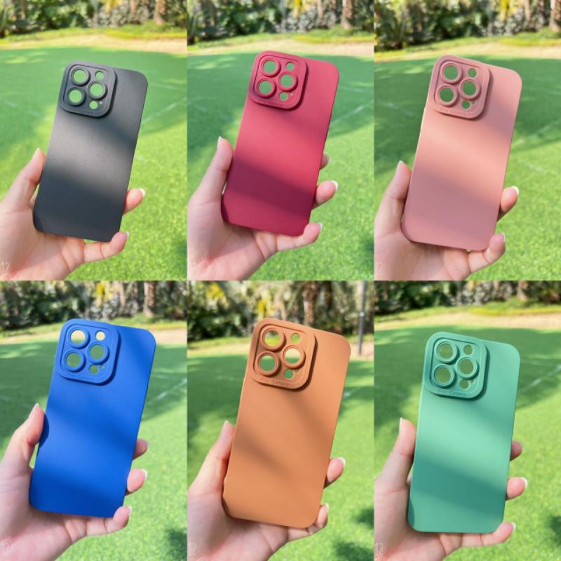 IPHONE 13 PRO CASE PRO CAMERA MACARON CASING SOFTCASE SILIKON