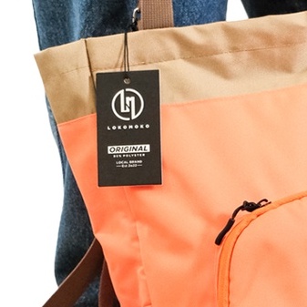 Lokomoko - Tote Bag Bagpack Casido Multifungsi Tas Ransel Selempang Dan Jinjing Muat Laptop 15&quot;