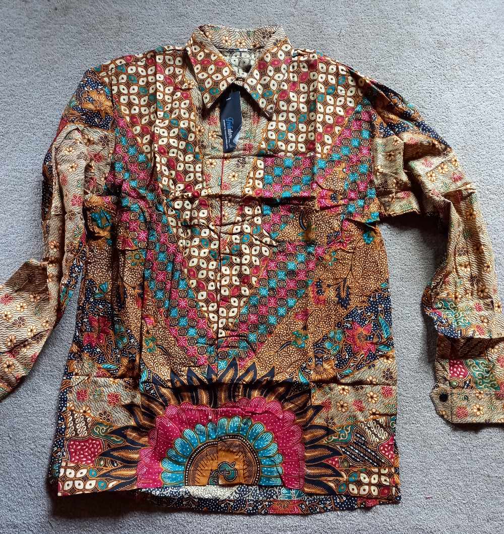 Trolis Grosir Kemeja Batik Pria Cowok Lengan Panjang Matahari Warna Remaja Dewasa Trolistore