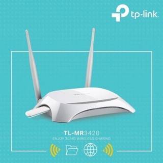 TP Link TL-MR3420/tp-link 3G/4G wireless N Router | Shopee