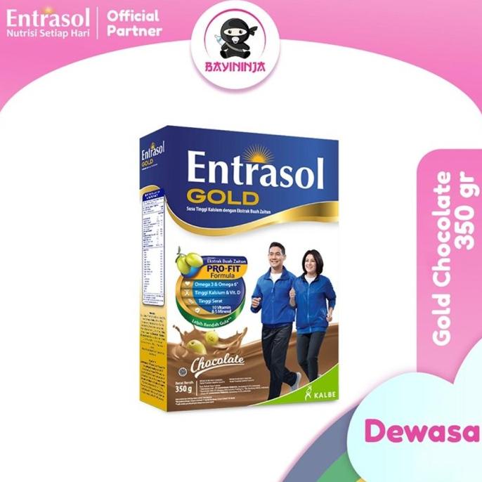 

(BISA COD) ENTRASOL Gold Cokelat Coklat Box 370g / 370 g TERBATAS Kode 499