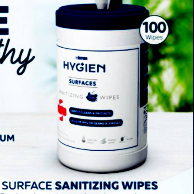 READY Hygien Surface Sanitizing Wipes INFORMA  100 sheets . FDA dan ISO