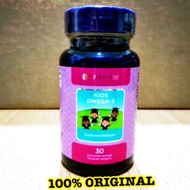Wellness Kids Omega 3 , vitamin untuk daya tahan tubuh dan ...