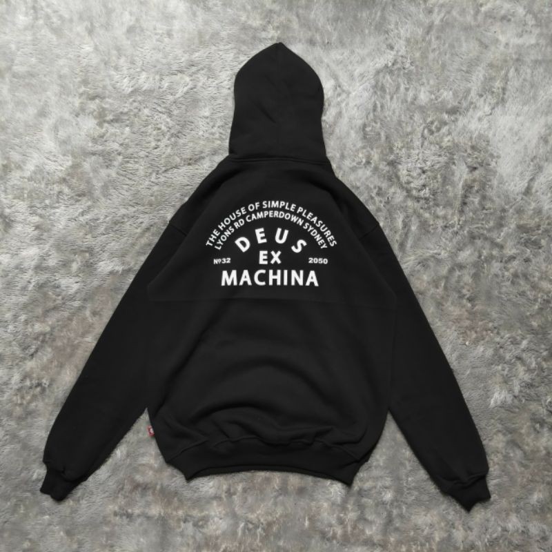 Hoodie Deus Tokyo Ex Machina / Canggu Fulltag &amp; Lebel