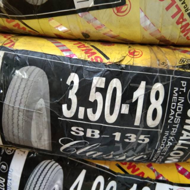 Ban Swallow 350-18 (135) classic, Velg ring 18, Tubetype