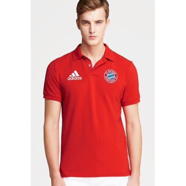 FASHION PRIA ATASAN PRIA KK307 POLO SHIRT KAOS KERAH ADIDAS MUNCHEN
