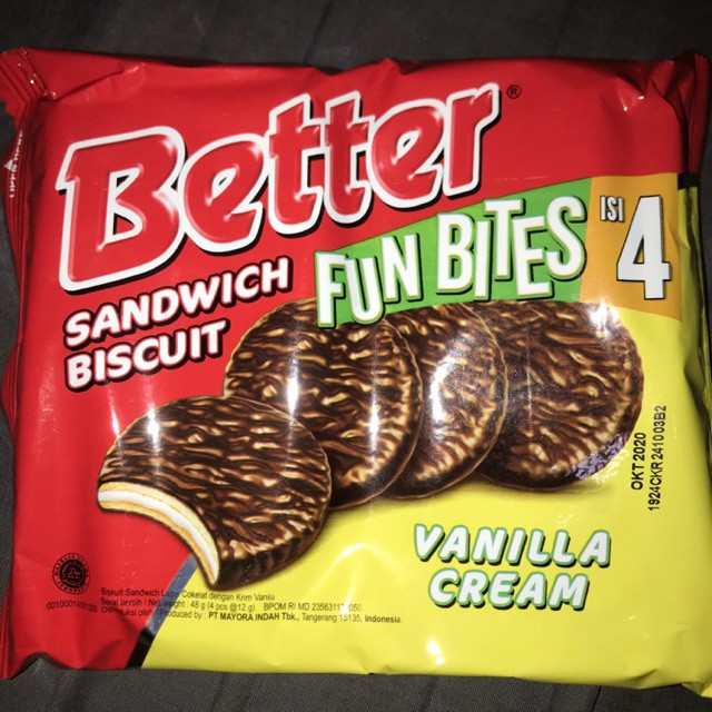 Better Fun Bites Vanilla Cream