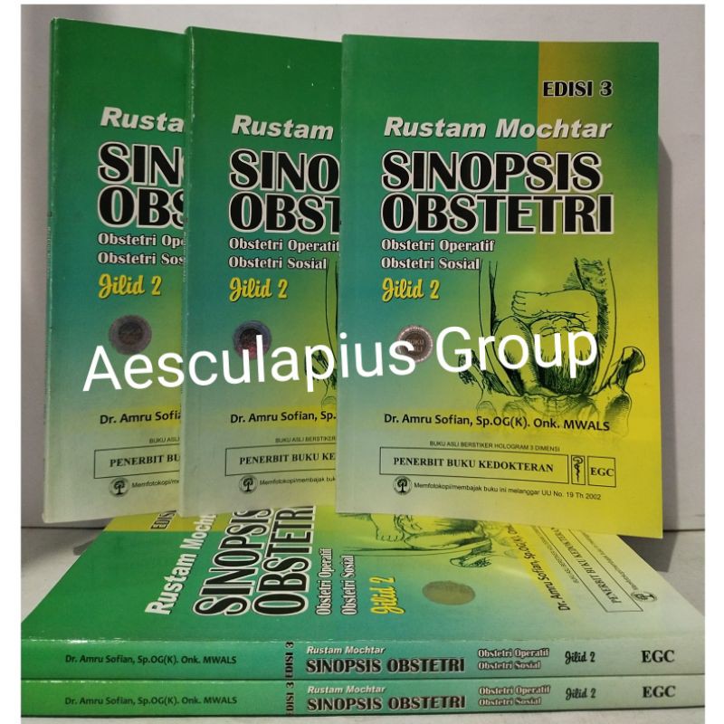 Sinopsis Obstetri Edisi 3 Jilid 2/EGC