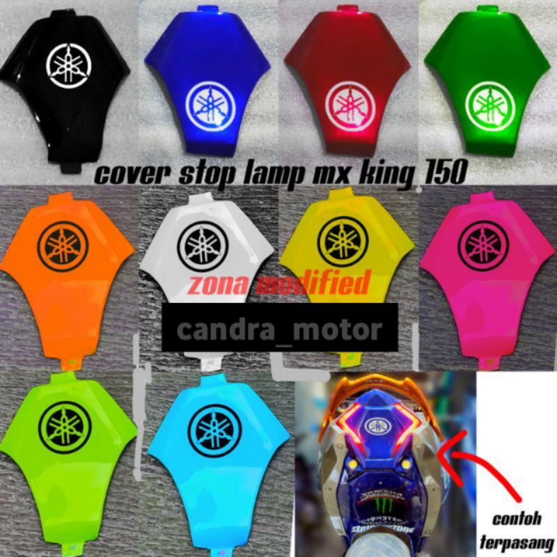 Cover lampu belakang MX king cover stop lamp
