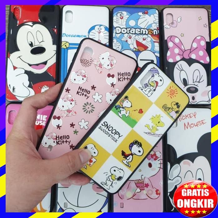 ACC HP OPPO F11 F11 CASE DISNEY FUZE DORAEMON SCOOPY HELLOKITY MICKEY