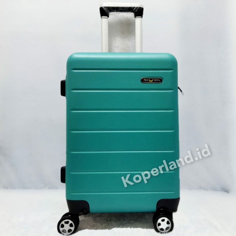 ORIGINAL KOPER POLO 20 INCH KOPER KABIN KOPER HARDCASE KOPER 100RIBUAN TAHAN BANTING FREE PACK BUBLE