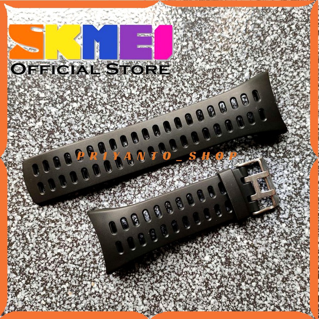 Strap tali jam tangan Skmei 1250 SKMEI 1250 Original Oem Hitam