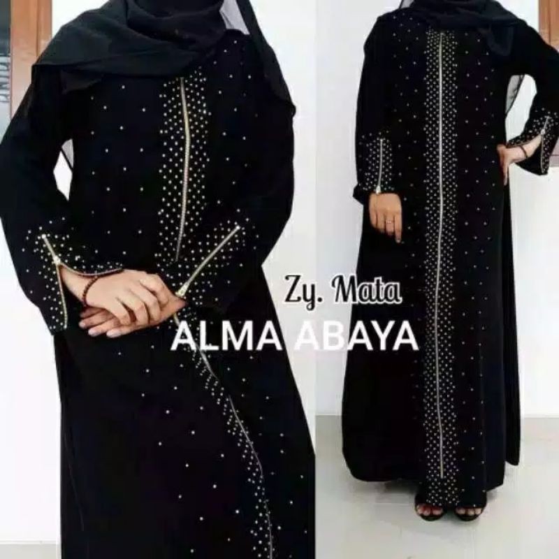 ARRIVAL NEW ABAYA COUPLE IBU DAN ANAK MATA HITAM