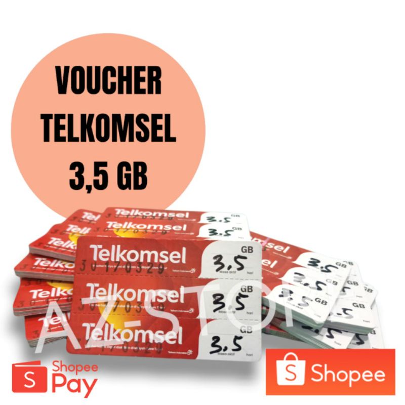 VOUCHER TELKOMSEL 3,5 GB