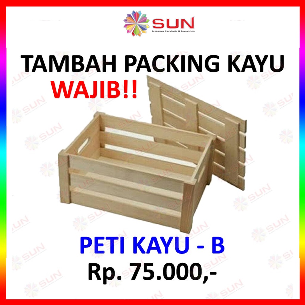 

Tambahan Packing Peti Kayu - TIPE B