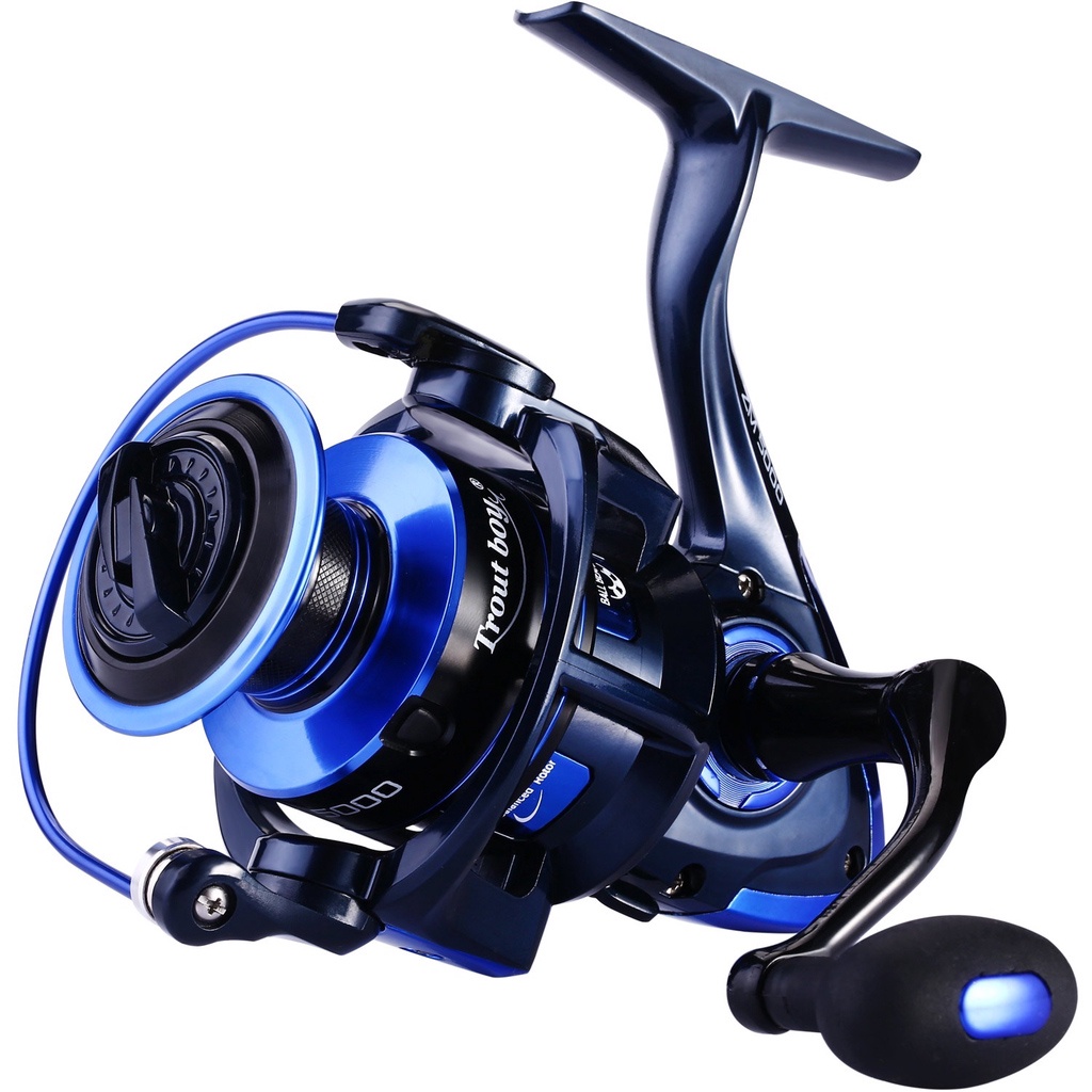 Reel Pancing Gulungan Pancing Speed 13+1BB 4.7:1 GR With Spare Coil Sea Fishing Reel Saltwater Freshwater Spinning Reel Max Drag 15kg Fishing Wheel