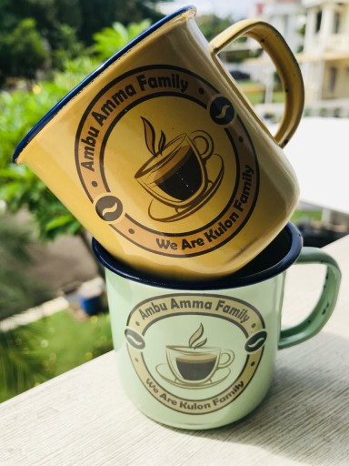 Souvenir Gelas Enamel (7cm)