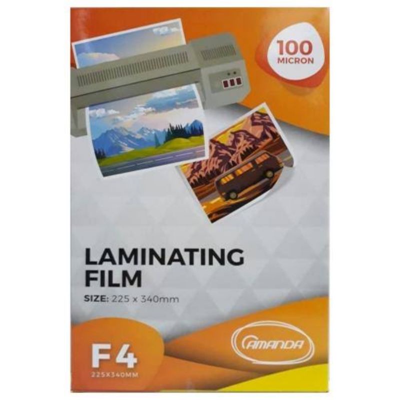 

Laminating film / Plastik laminating ukuran F4 Folio 1 pack isi 100