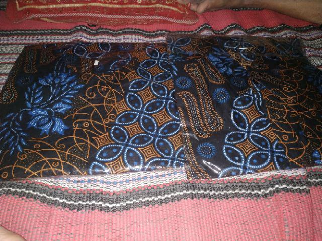 Batik Couple Keluarga Maura Couple Sania Ruffle Ori Ndoro Jowi Dnt Termurah Motif Kupu M L Xl Xxl 3l