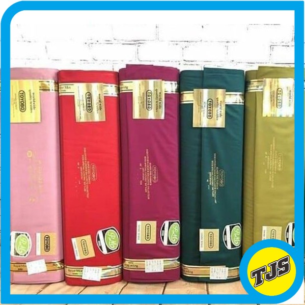 Kain Bahan Katun Toyobo Royal Mix Tojiro  / Harga 0.5 meter