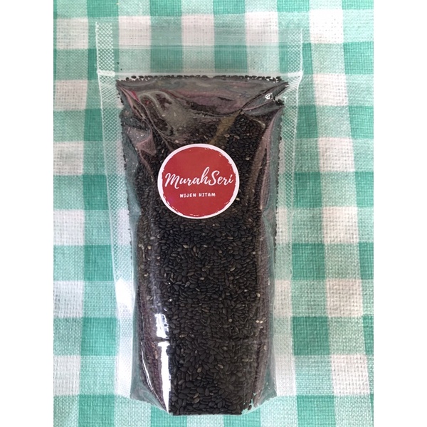 

Wijen Hitam / Black Sesame Seed 250gr