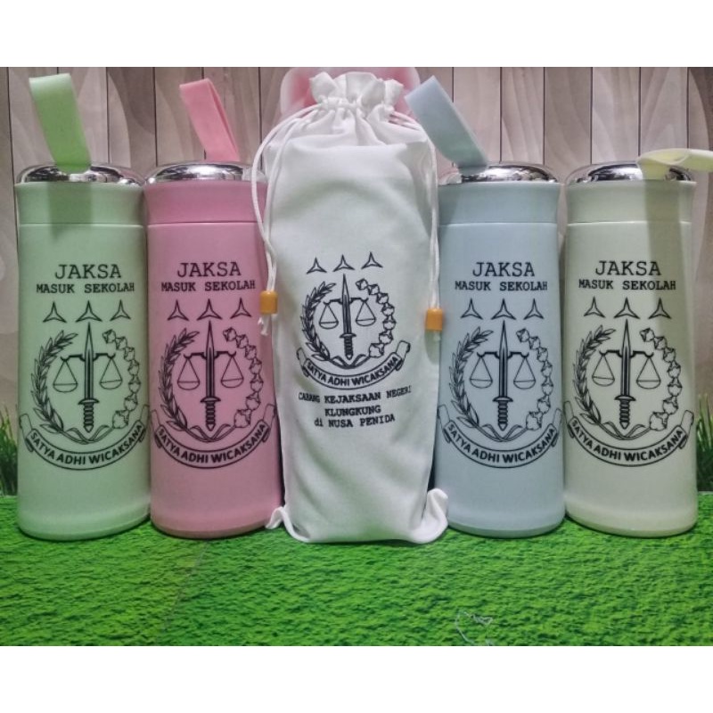 Jual Souvenir Tumbler Botol Kaca Nice Free Sablon Minimal Pcs Shopee Indonesia