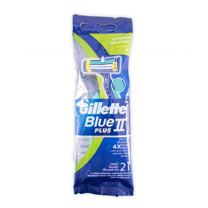 

Talacukur- Gillette Alat Cukur Blue 2 Flexi Razor Pisau Cukur Kepala Goyang Isi 2 -Asli
