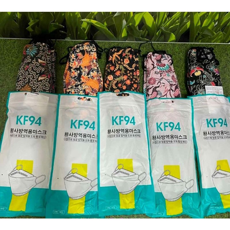 Masker KF 94 Batik