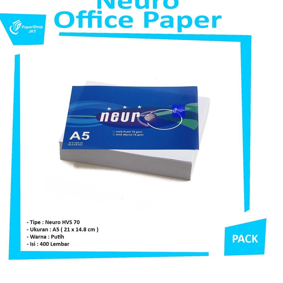 

✔️Stars NEURO - kertas a5 hvs putih 70gr ( A4 / 2 ) #tiktoktrend