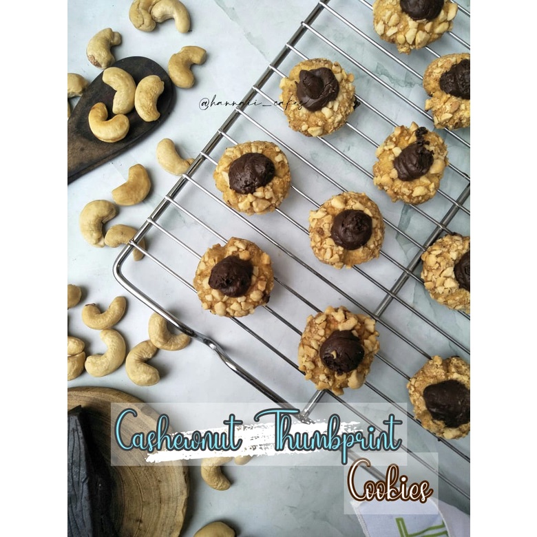 

Cashewnut Thumbpnt Coockies
