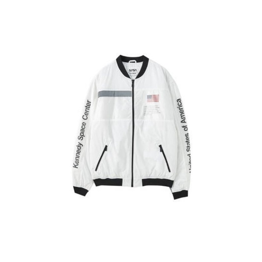 Pull&Bear Jacket Bomber NASA American Cotton Parasut