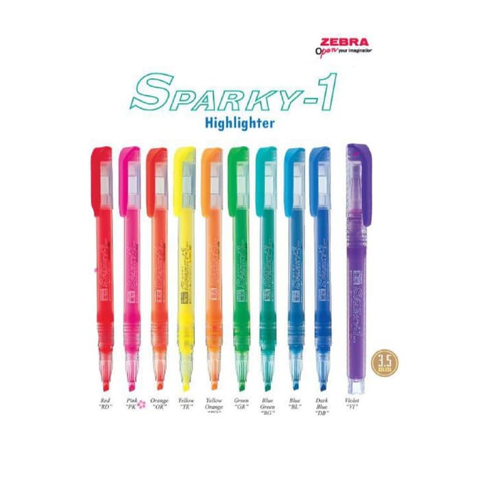 

Zebra Highlighter Sparky-1 - 3.5 mm