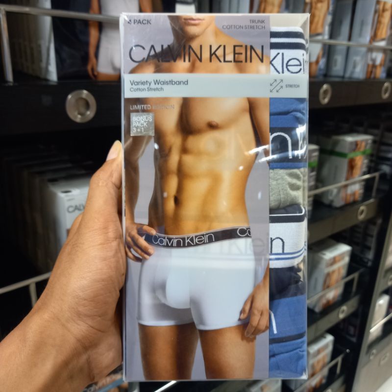 Calvin Klein Underwear Mens Original isi 4/Box