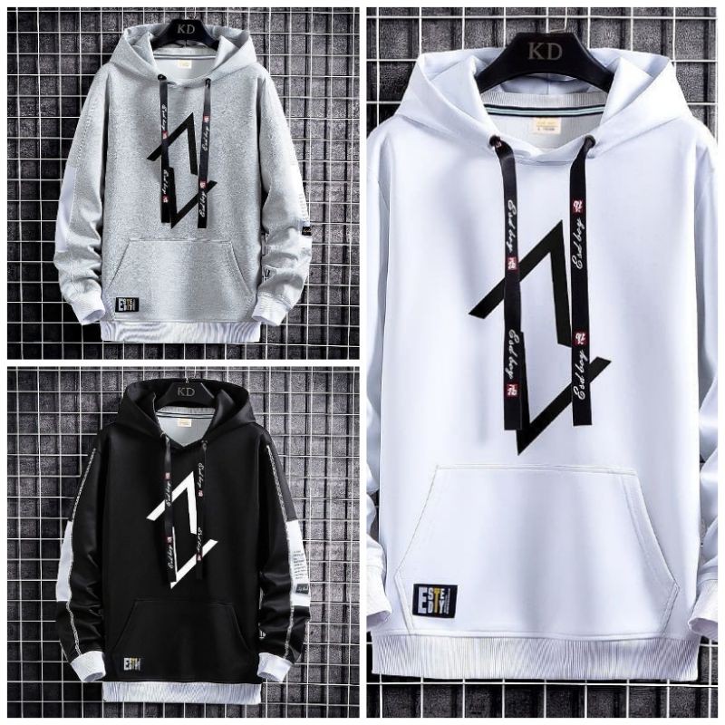 AV Sweater Sweater Hoodie Fleece All Size Jaket Pria Wanita Kekinian Switer  Kasual