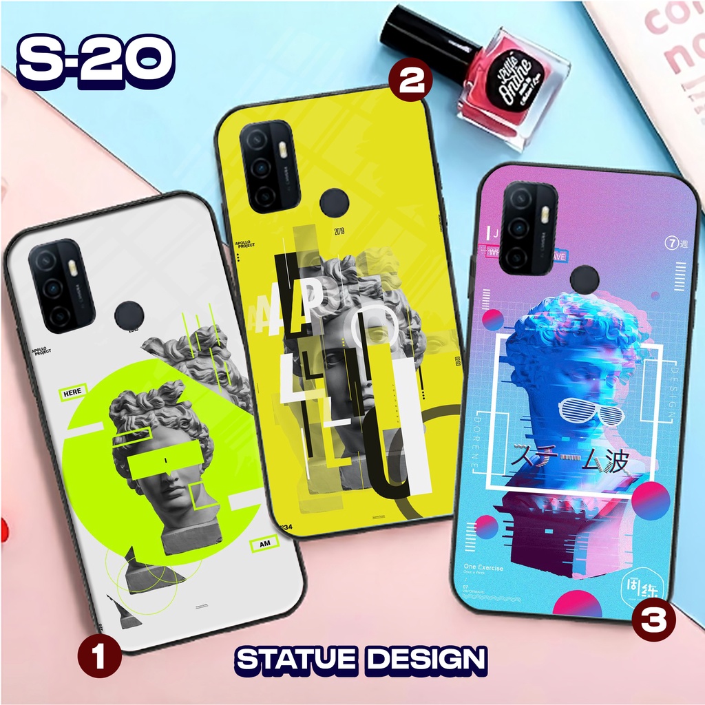 Softcase Kilau (S20) - "STATUE DESIGN" - Case Casing Handphone - Pelindung Handphone Karet Fashion C