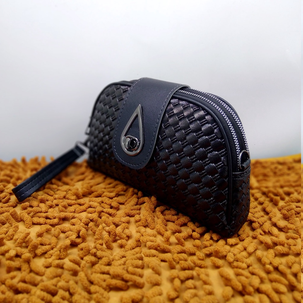 Real Pict Tas Dompet Webe Oval Wanita Panjang Terbaru Murah Bisa Muat Handphone Dompet Simpel Model Cewek Korea Kekinian