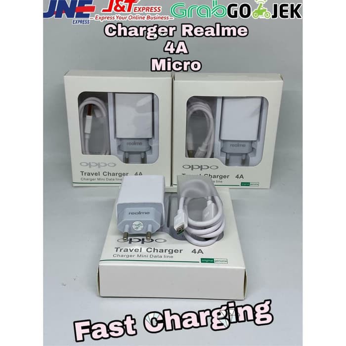 Charger Realme 4a Fastcharging Tipe Micro