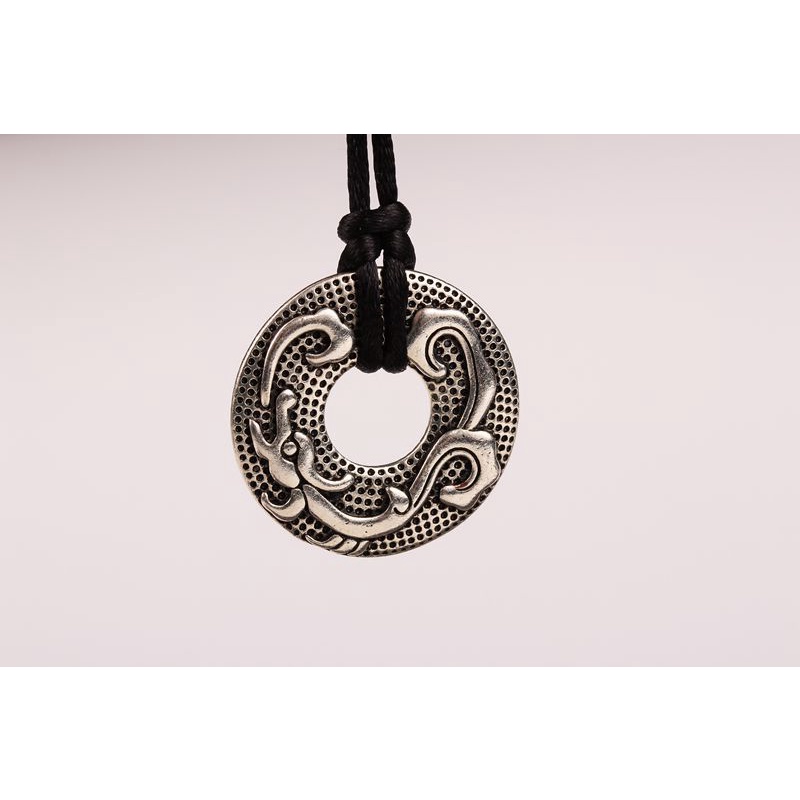 Kalung Liontin Naga Ganda Bahan Stainless Steel Gaya Thailand Hipster