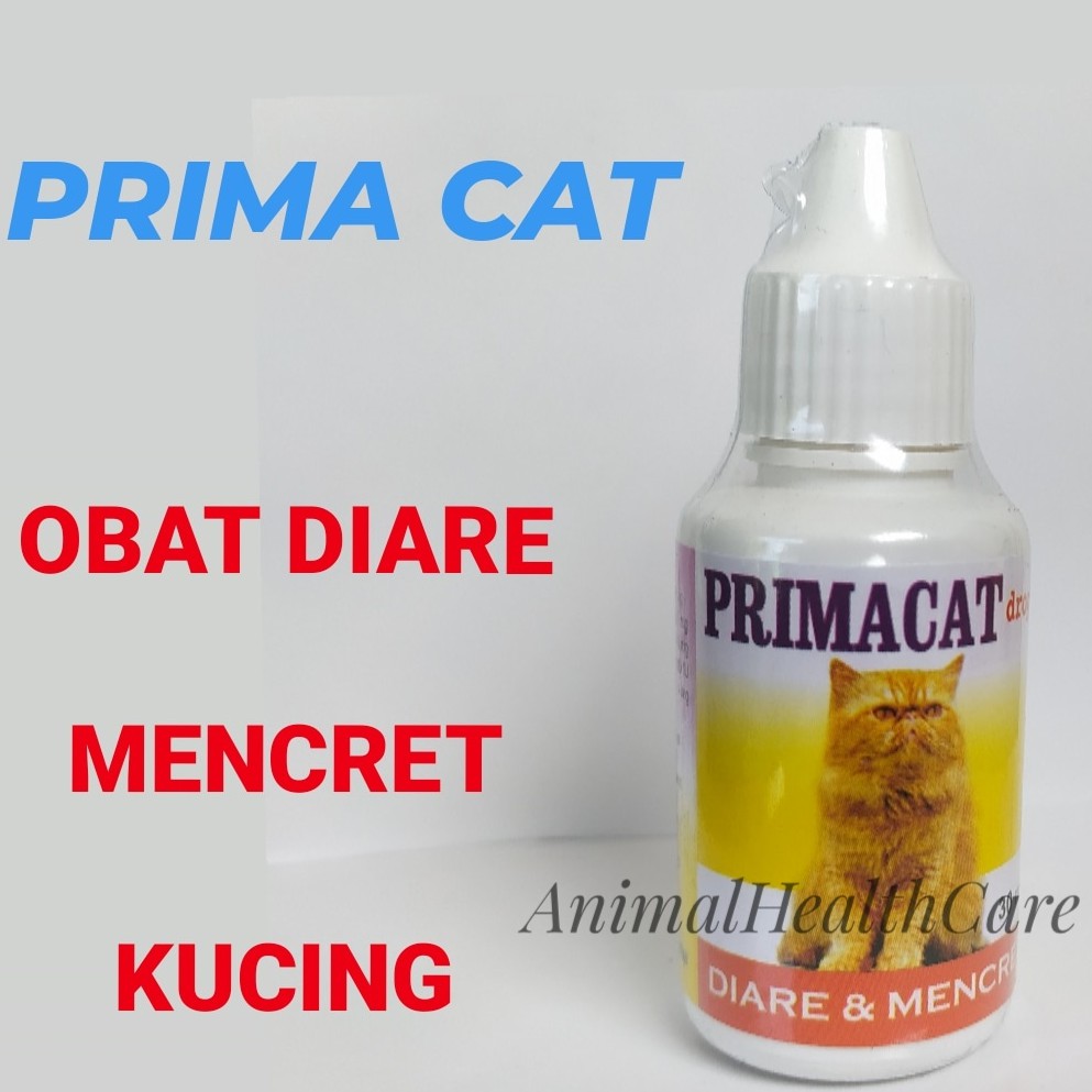 OBAT DIARE KUCING OBAT MENCRET KUCING VITAMIN PENCERNAAN - PRIMA CAT