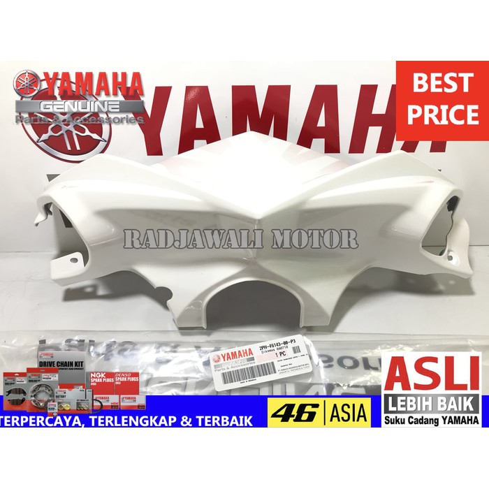 COVER BATOK DEPAN MIO M3 PUTIH ASLI ORIGINAL YAMAHA fix